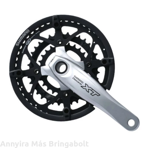 Shimano XT Trekking hajtómű láncvédővel