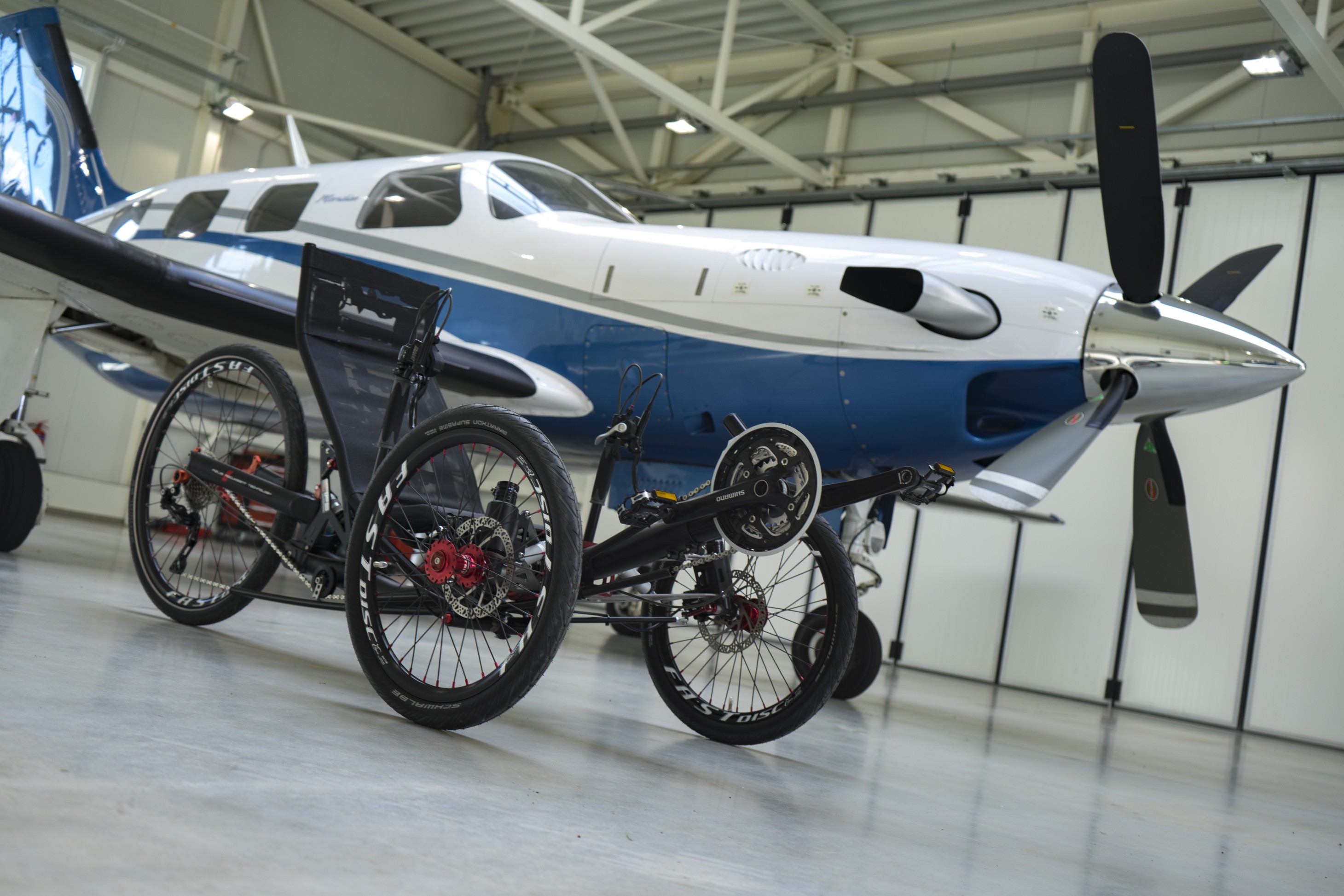 Azub Ti-Fly recumbent trike
